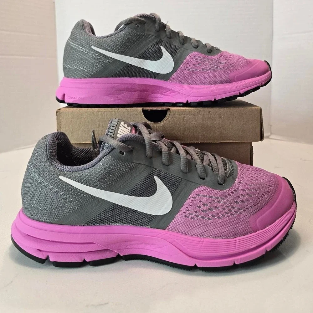 Nike Pegasus 30 trainers pink/ grey Womens shoes size 7.5